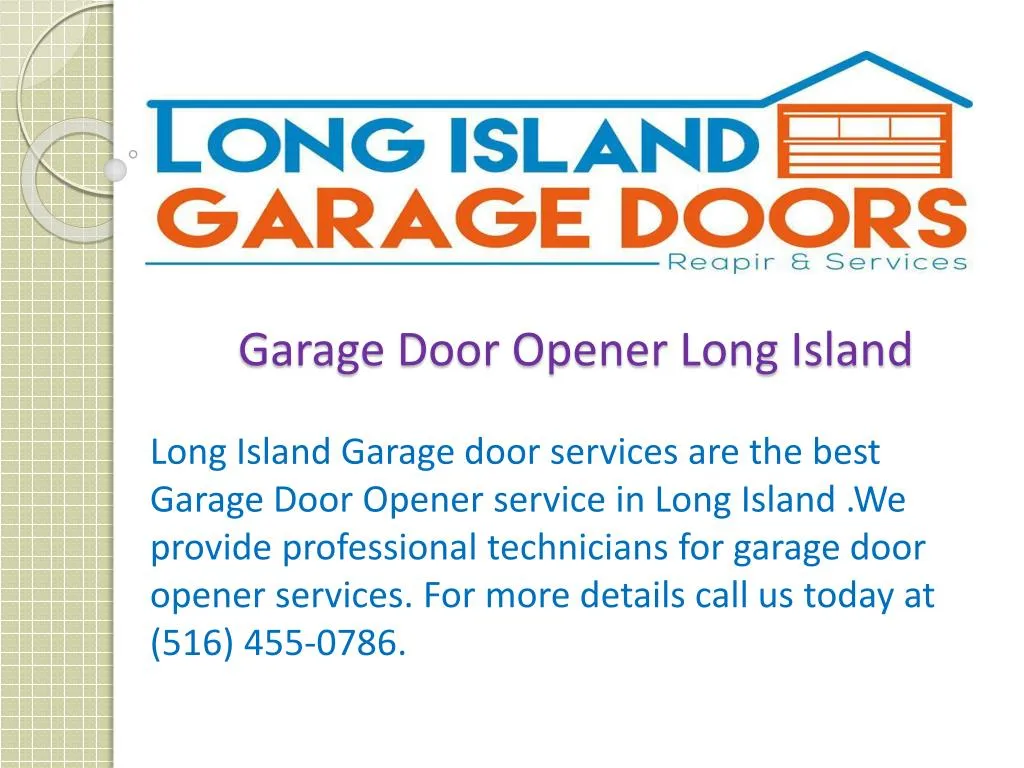 garage door opener long island
