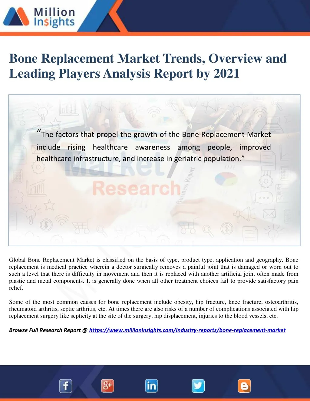 bone replacement market trends overview