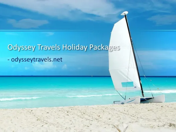 Festive Season Holiday Tour Packages By Odyssey Travels