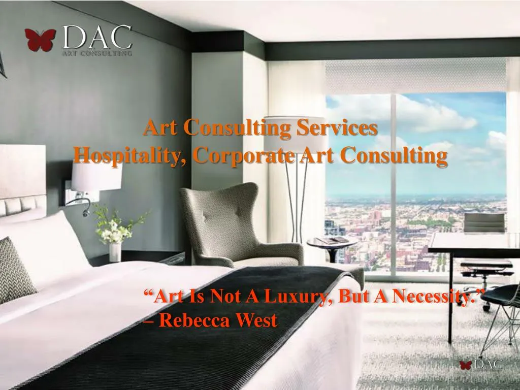art consulting services hospitality corporate