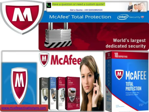 Support for www.mcafee.com/activate Live Safe by Our Tech Experts
