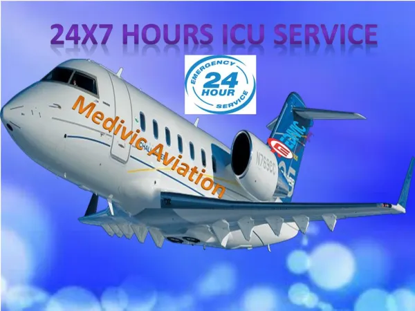 Medivic Aviation Air Ambulance from Kolkata to Bangalore at Low Price