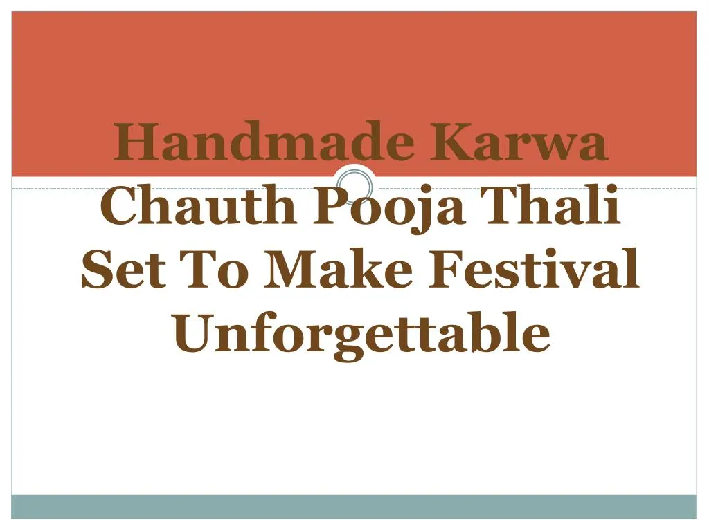 handmade karwa chauth pooja thali set to make festival unforgettable