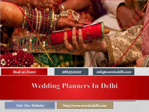 Event Management Company In Delhi