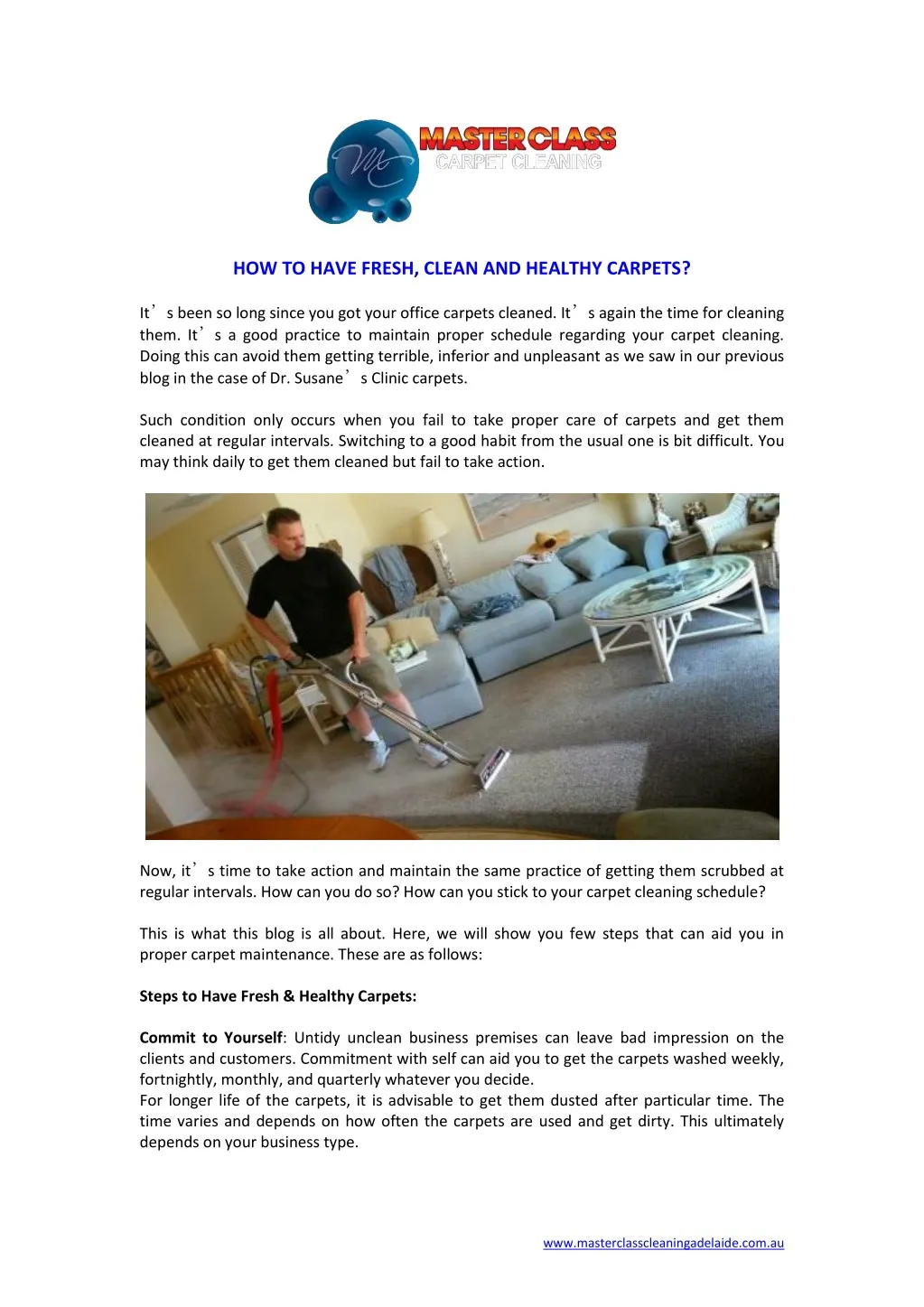 how to have fresh clean and healthy carpets