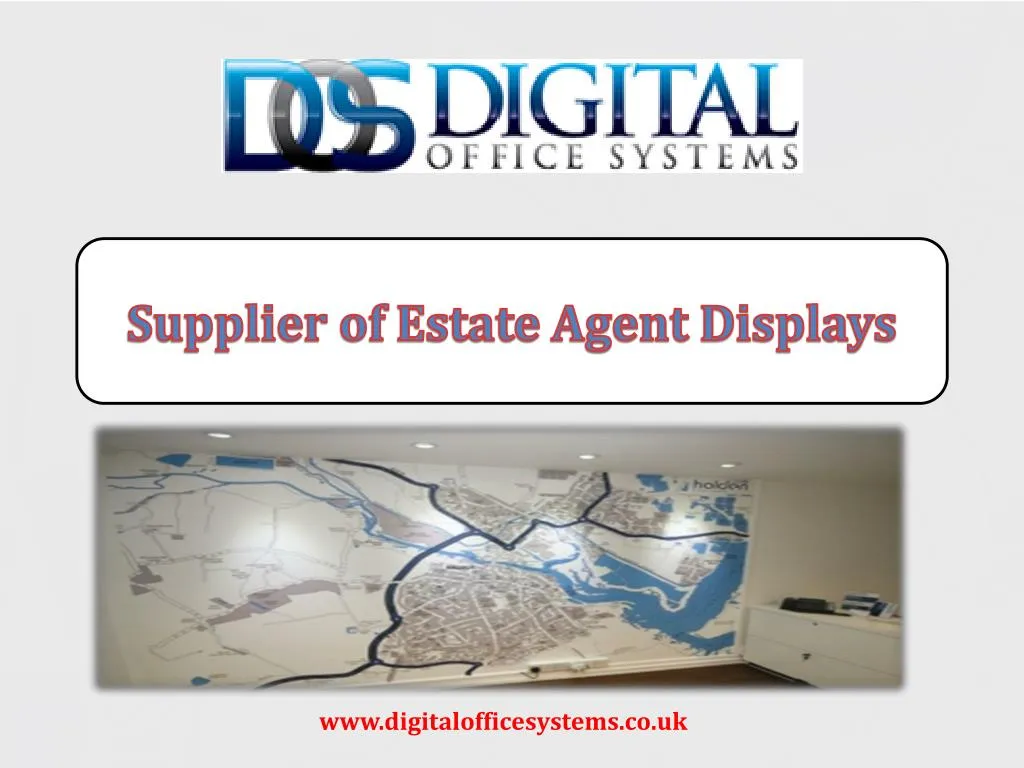 supplier of estate agent displays