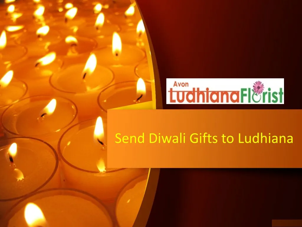 send diwali gifts to ludhiana