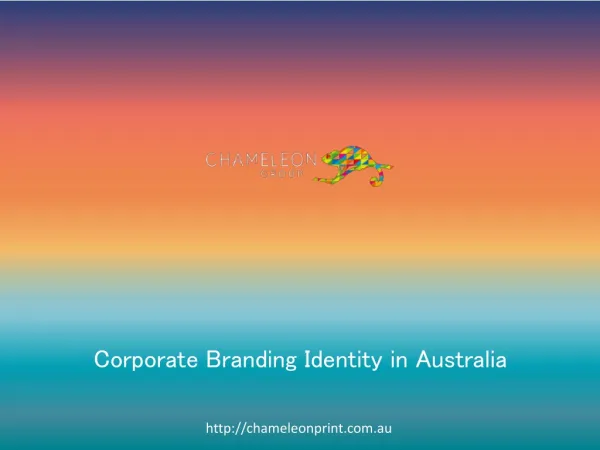 Corporate Branding Identity in Australia