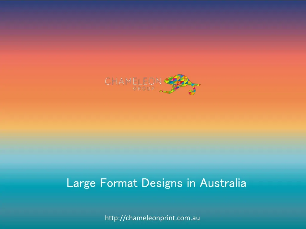 large format designs in australia