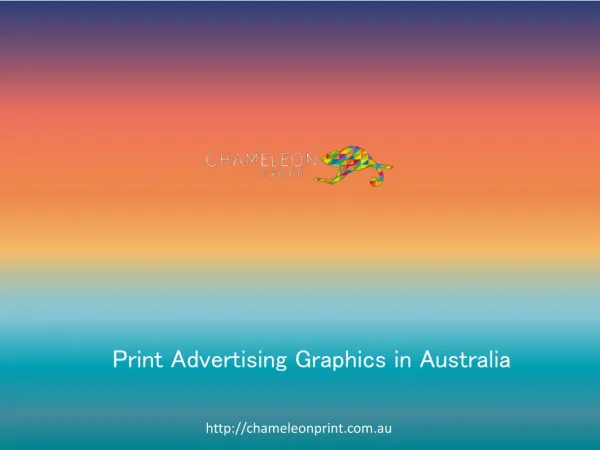 Print Advertising Graphics in Australia