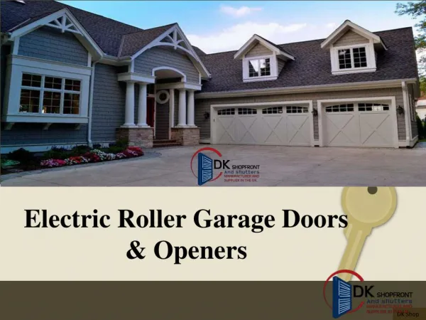 Electric Roller Garage Doors & Openers