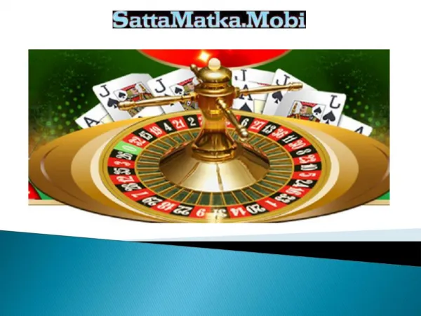 A Life Changing Game Satta Matka Online