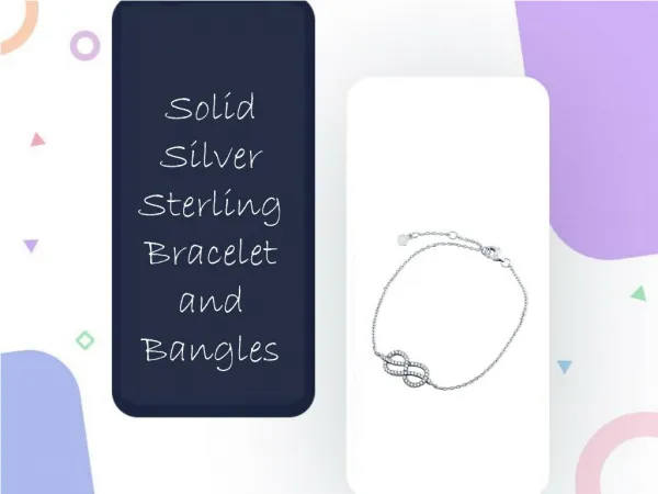 Solid Silver Sterling Bracelet and Bangles
