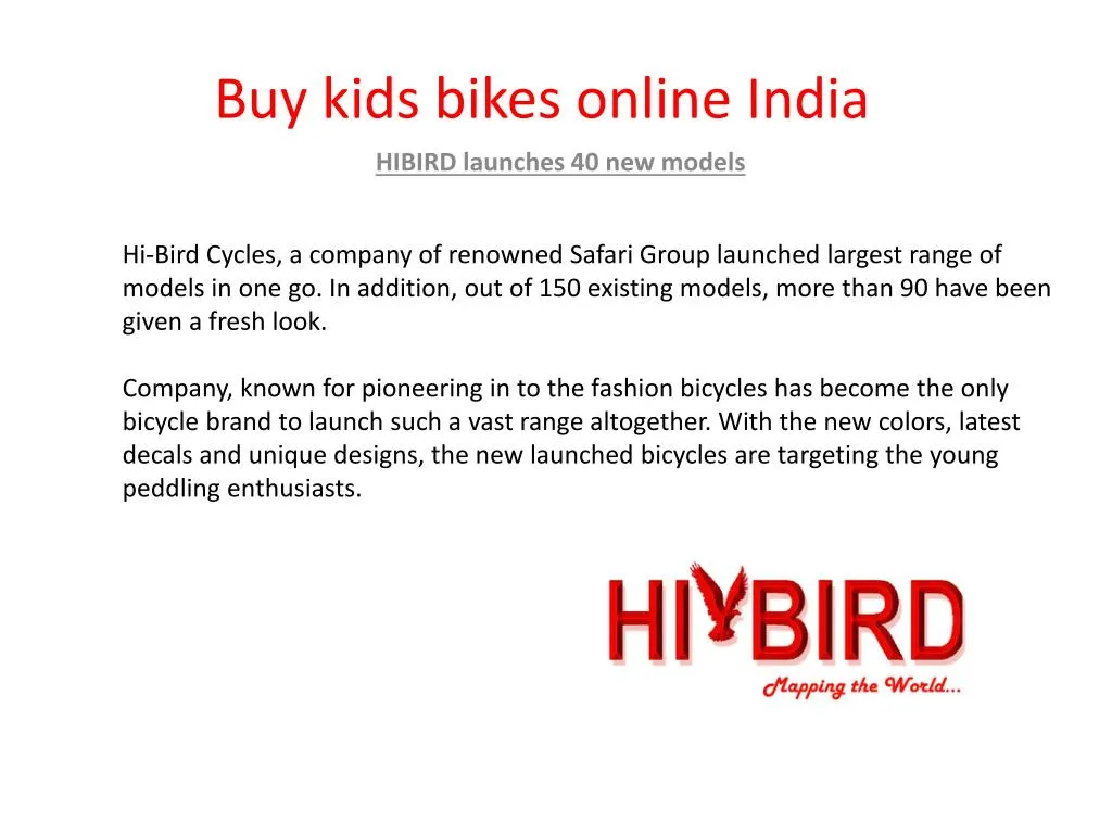 buy kids bikes online india