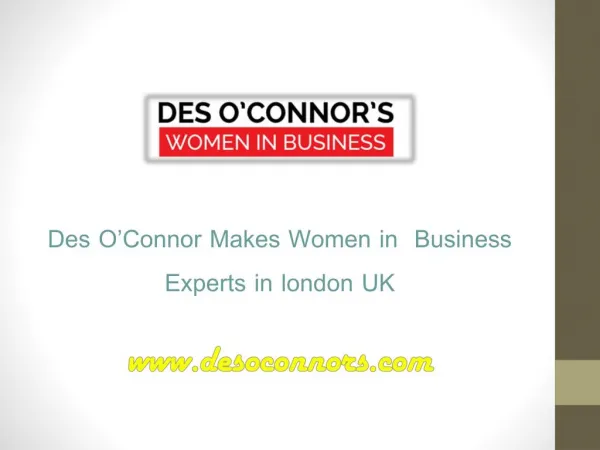 The best Women in business UK | by Desoconnors