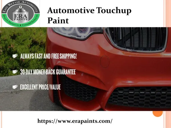 Automotive Touch Up Paint