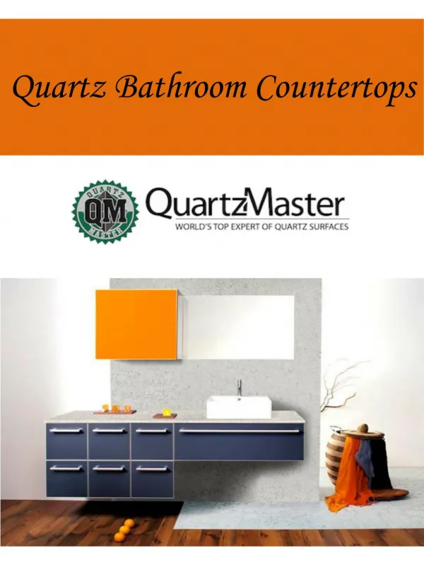 Quartz Bathroom Countertops