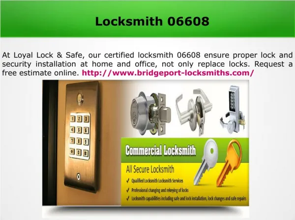 Locksmith 06604