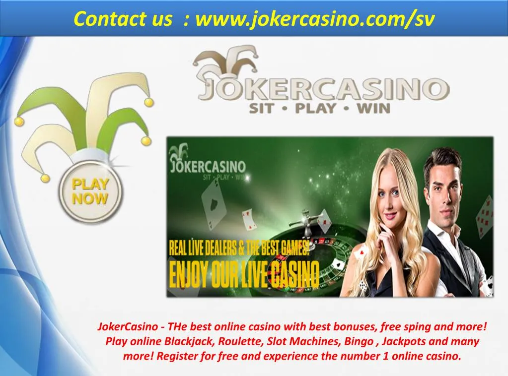 jokercasino the best online casino with best