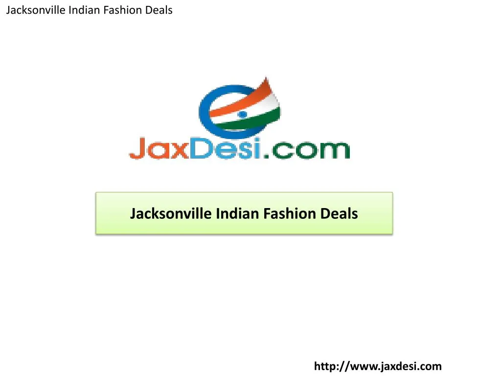 jacksonville indian fashion deals