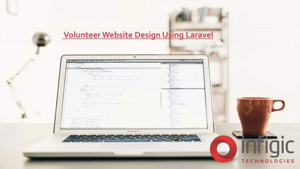volunteer website design using laravel