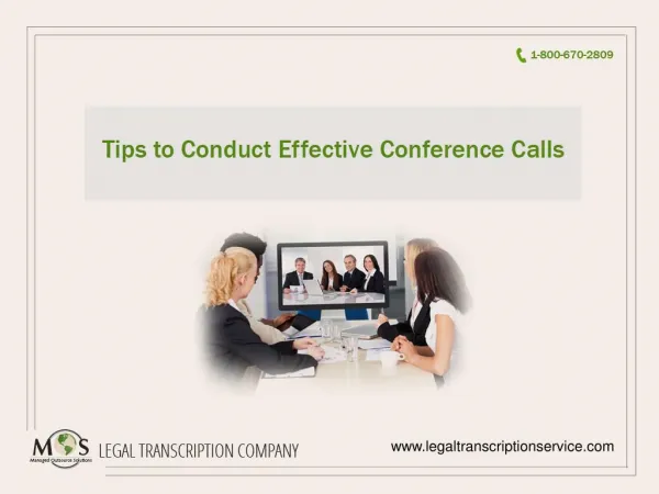 Tips to Conduct Effective Conference Calls