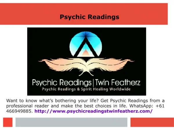 Twin Featherz for Psychic Readings