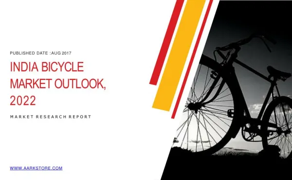 India Bicycle Market Research Outlook, 2022