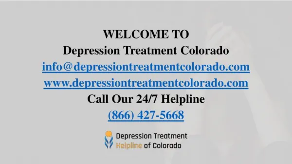 Depression Treatment in Colorado
