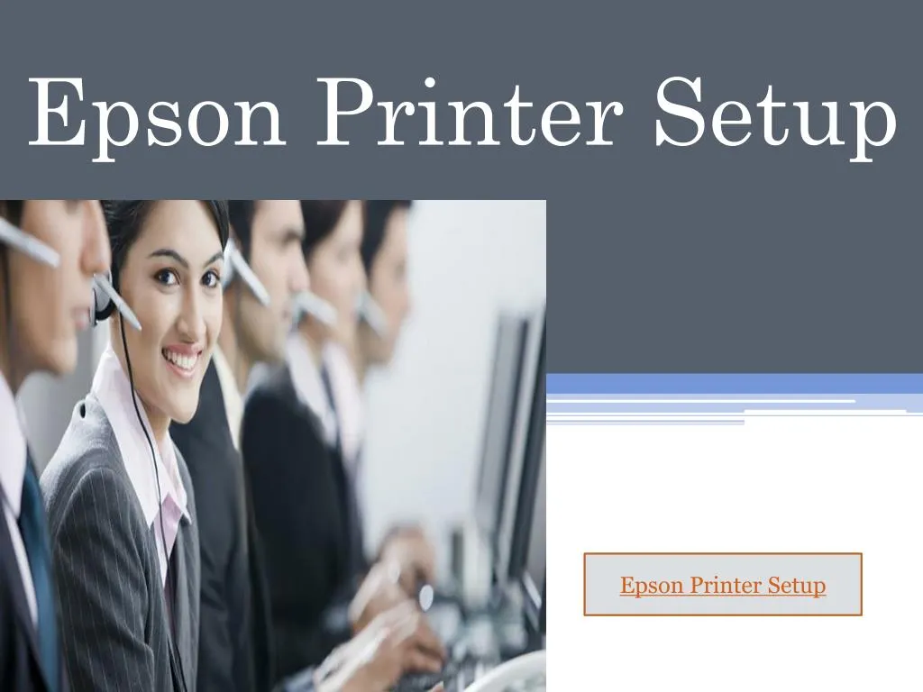 epson printer setup
