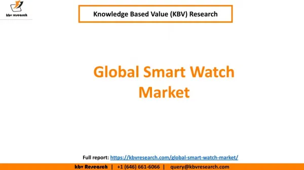 Smart Watch market share