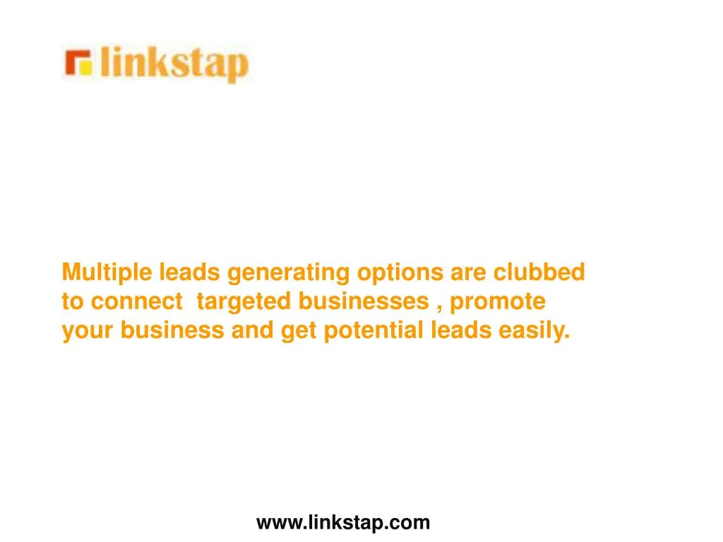 multiple leads generating options are clubbed