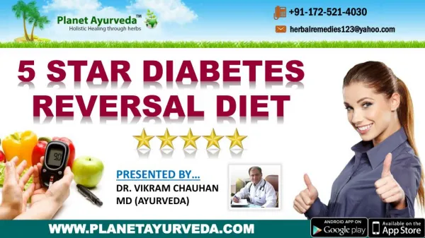 5 Star Diabetes Reversal Diet by Dr. Vikram Chauhan