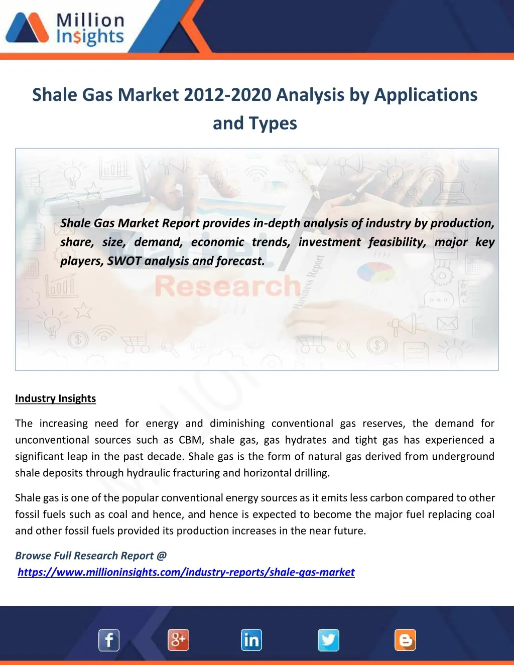 shale gas market 2012 2020 analysis