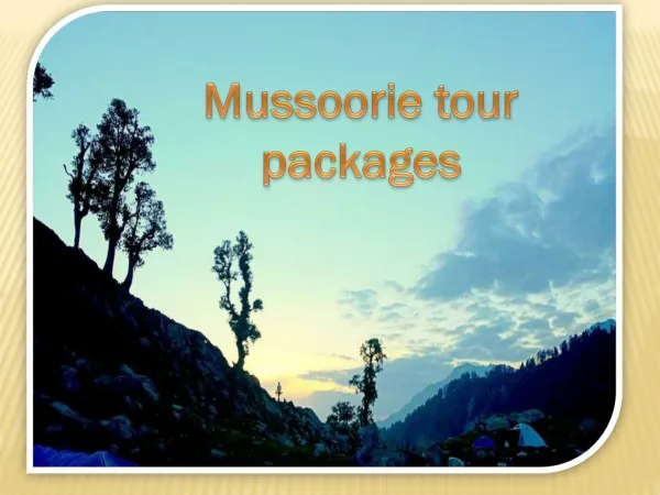 Honeymoon in Mussoorie: Begin the New Journey with a Sweet Memory