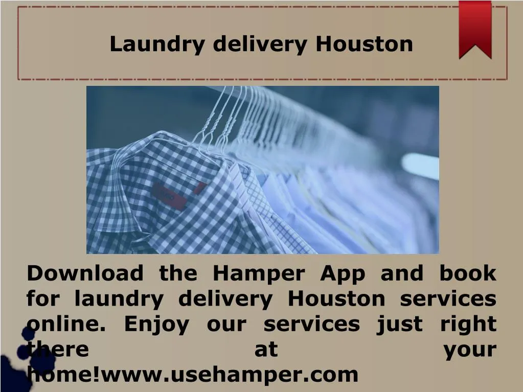 laundry delivery houston