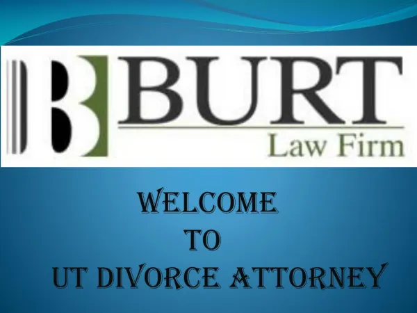 Utah Family Law Attorney - UTdivorces.com