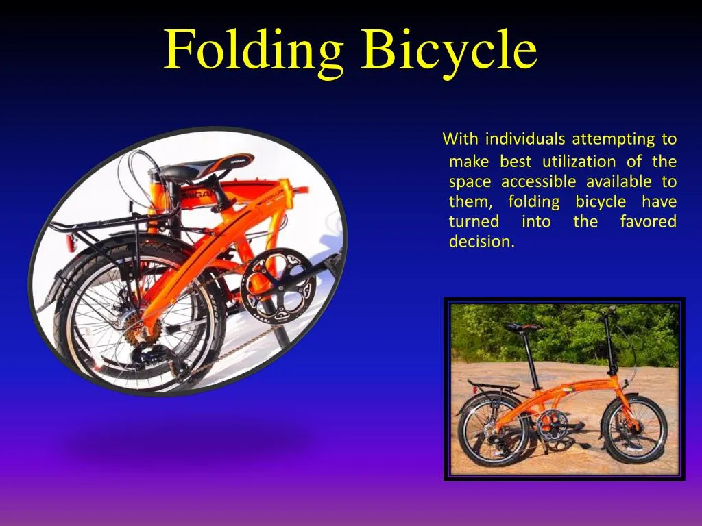 folding bicycle