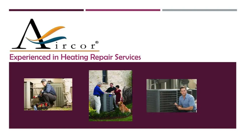 experienced in heating repair services