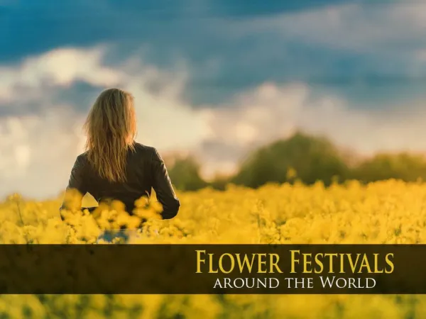 Flower Festivals around the World