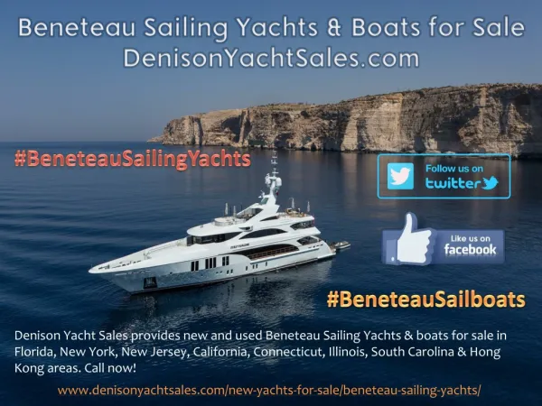 Beneteau Sailing Yachts & Boats for Sale – DenisonYachtSales.com