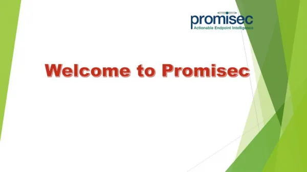 Endpoint Security Solutions with Promisec
