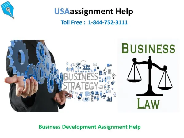 Business Development Assignment Help | 1-844-752-3111