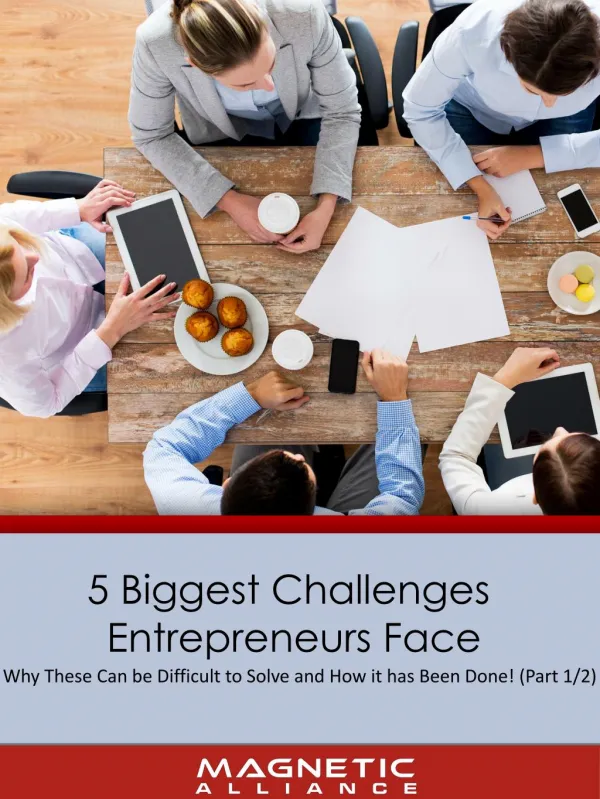 5 Biggest Business Challenges Entrepreneurs Face