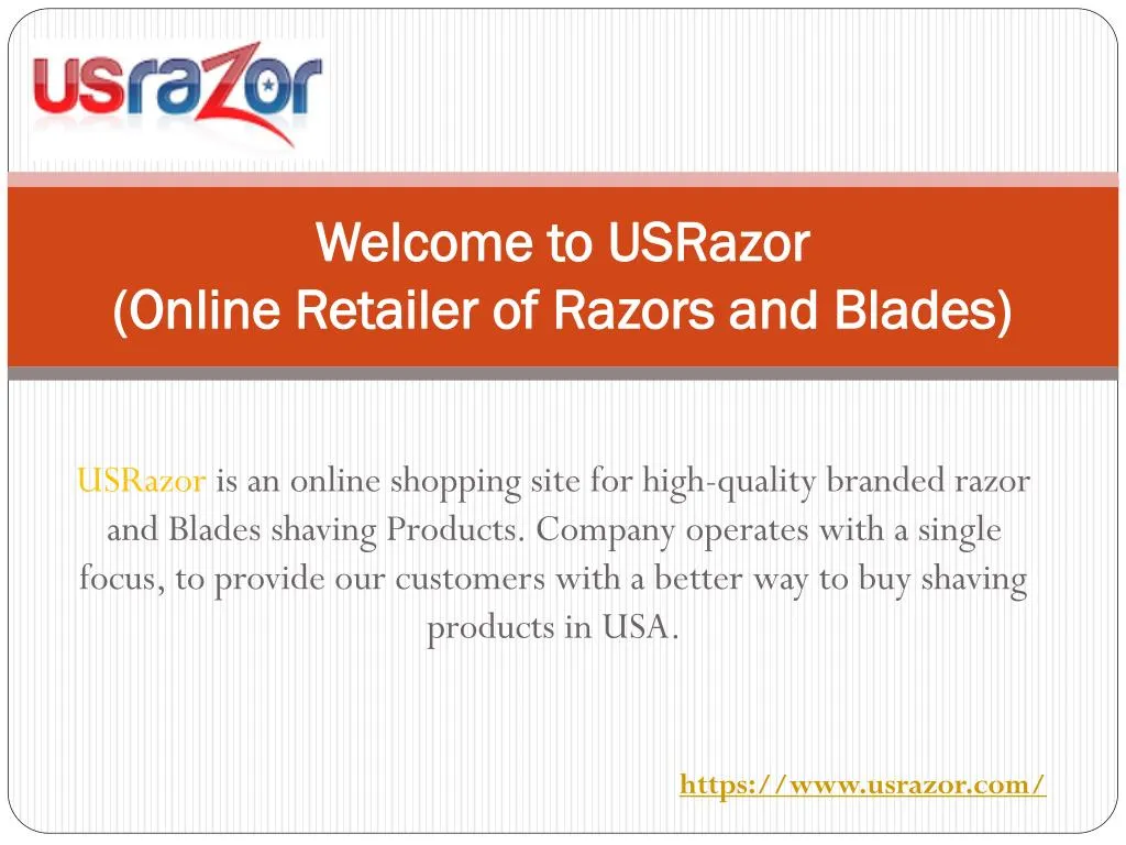 welcome to usrazor online retailer of razors and blades