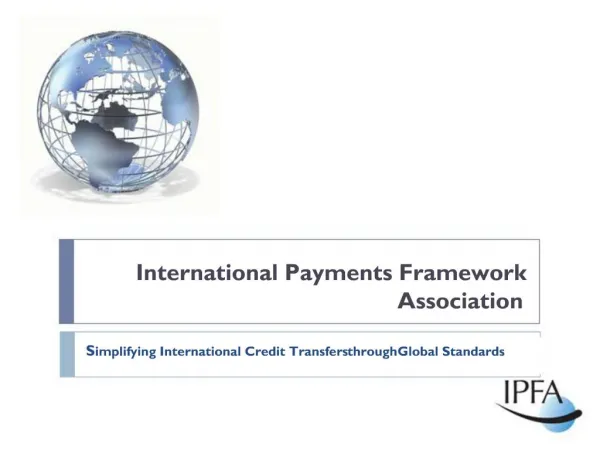 International Payments Framework Association