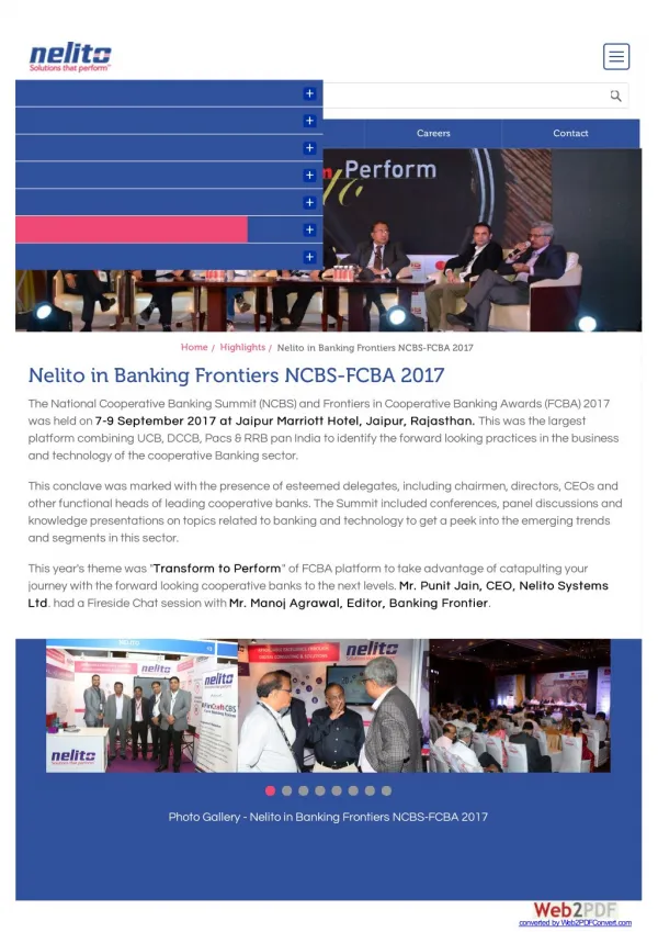 Nelito in Banking Frontiers NCBS-FCBA 2017