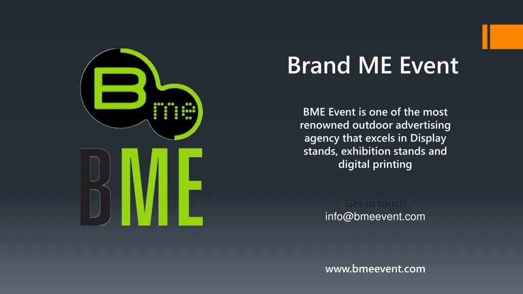 brand me event bme event is one of the most
