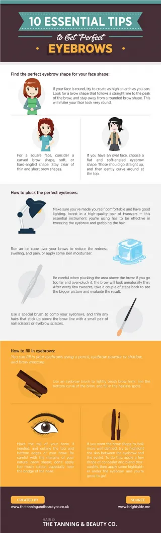 10 Essential Tips to Get Perfect Eyebrows - slide 1