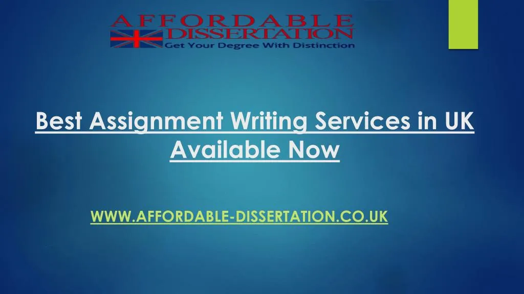 best assignment writing services in uk available now